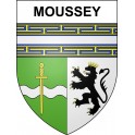 Moussey Sticker wappen, gelsenkirchen, augsburg, klebender aufkleber