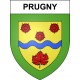 Prugny 10 ville sticker blason écusson autocollant adhésif