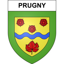 Stickers coat of arms Prugny adhesive sticker