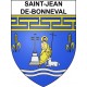 Pegatinas escudo de armas de Saint-Jean-de-Bonneval adhesivo de la etiqueta engomada