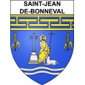 Stickers coat of arms Saint-Jean-de-Bonneval adhesive sticker