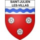 Saint-Julien-les-Villas Sticker wappen, gelsenkirchen, augsburg, klebender aufkleber