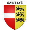 Stickers coat of arms Saint-Lyé adhesive sticker