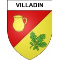 Pegatinas escudo de armas de Villadin adhesivo de la etiqueta engomada