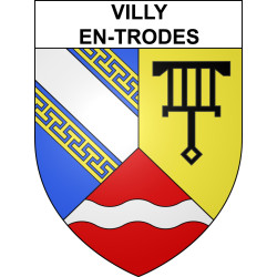 Adesivi stemma Villy-en-Trodes adesivo