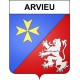 Arvieu Sticker wappen, gelsenkirchen, augsburg, klebender aufkleber