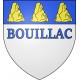 Bouillac 12 ville sticker blason écusson autocollant adhésif