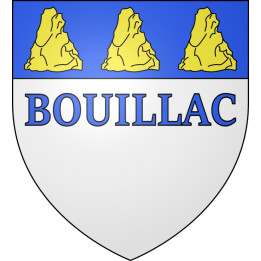 Bouillac Sticker wappen, gelsenkirchen, augsburg, klebender aufkleber