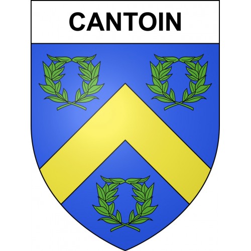 Adesivi stemma Cantoin adesivo