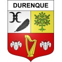 Adesivi stemma Durenque adesivo