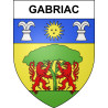 Gabriac Sticker wappen, gelsenkirchen, augsburg, klebender aufkleber