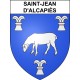 Stickers coat of arms Saint-Jean-d'Alcapiès adhesive sticker