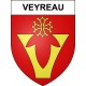 Veyreau 12 ville sticker blason écusson autocollant adhésif