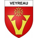 Veyreau 12 ville sticker blason écusson autocollant adhésif