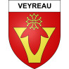 Stickers coat of arms Veyreau adhesive sticker