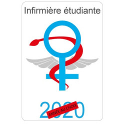 Caduceo di sanità Aiutante sticker adesivo