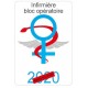 Caducée infirmière bloc opératoire logo 516 sticker autocollant