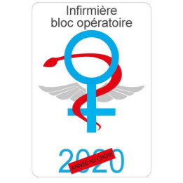 Caduceus pflegeassistentin sticker aufkleber