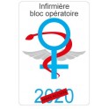 Caduceus health Care Aide sticker sticker