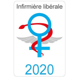 Caduceus pflegeassistentin sticker aufkleber