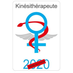 Caduceo di sanità Aiutante sticker adesivo