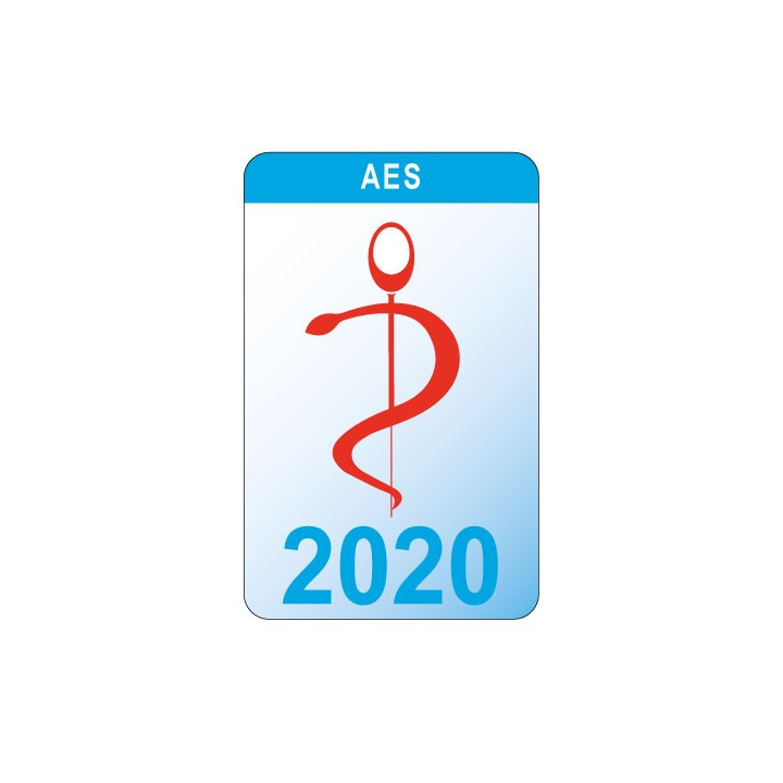 Caduceus pflegeassistentin sticker aufkleber
