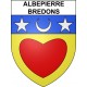Stickers coat of arms Albepierre-Bredons adhesive sticker
