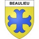 Beaulieu 15 ville sticker blason écusson autocollant adhésif