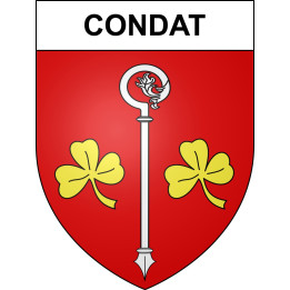 Condat Sticker wappen, gelsenkirchen, augsburg, klebender aufkleber