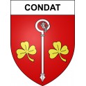 Condat 15 ville sticker blason écusson autocollant adhésif