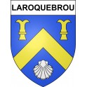 Laroquebrou Sticker wappen, gelsenkirchen, augsburg, klebender aufkleber