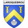 Adesivi stemma Laroquebrou adesivo