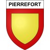 Pierrefort 15 ville sticker blason écusson autocollant adhésif