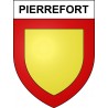 Pierrefort Sticker wappen, gelsenkirchen, augsburg, klebender aufkleber