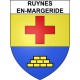 Ruynes-en-Margeride 15 ville sticker blason écusson autocollant adhésif