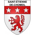 Stickers coat of arms Saint-Étienne-de-Chomeil adhesive sticker