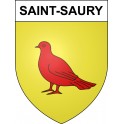Saint-Saury 15 ville sticker blason écusson autocollant adhésif