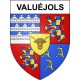 Stickers coat of arms Valuéjols adhesive sticker