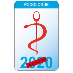 Caduceo di sanità Aiutante sticker adesivo