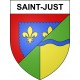 Saint-Just Sticker wappen, gelsenkirchen, augsburg, klebender aufkleber