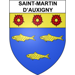 Adesivi stemma Saint-Martin-d’Auxigny adesivo