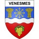 Venesmes 18 ville sticker blason écusson autocollant adhésif