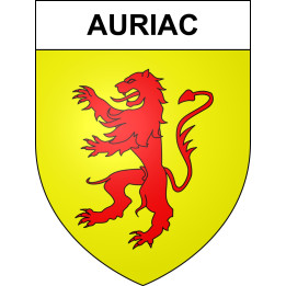 Auriac Sticker wappen, gelsenkirchen, augsburg, klebender aufkleber