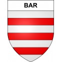 Adesivi stemma Bar adesivo