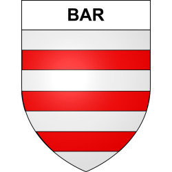 Stickers coat of arms Bar adhesive sticker