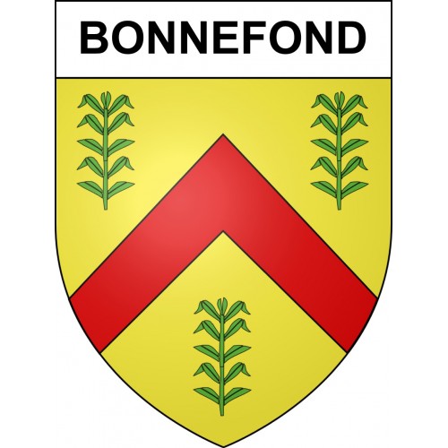 Adesivi stemma Bonnefond adesivo