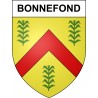 Bonnefond 19 ville sticker blason écusson autocollant adhésif