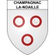 Adesivi stemma Champagnac-la-Noaille adesivo