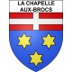 La Chapelle-aux-Brocs Sticker wappen, gelsenkirchen, augsburg, klebender aufkleber
