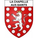 La Chapelle-aux-Saints 19 ville sticker blason écusson autocollant adhésif